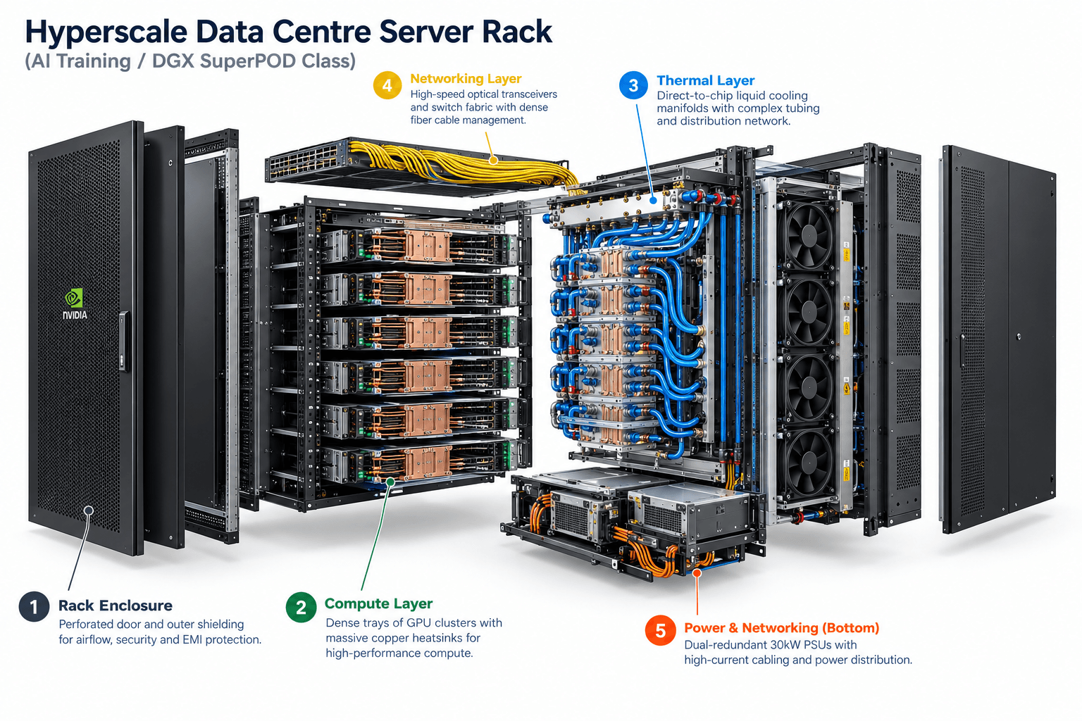 Hyperscale AI Server Rack